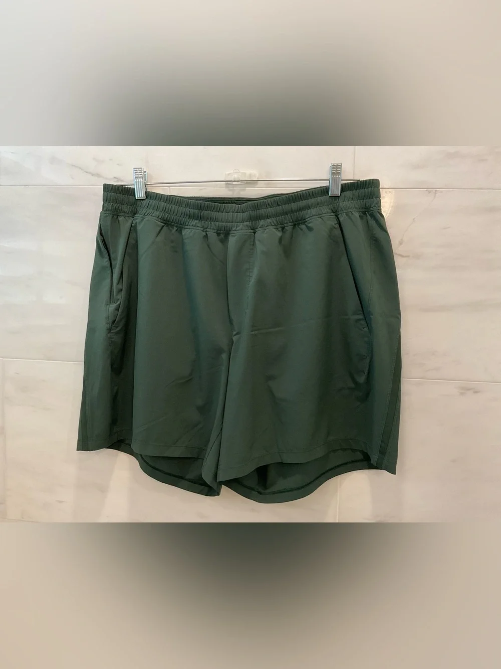 Lululemon Pace Breaker Shorts - 7” - Linerless - HUNTER GREEN size XXL T53